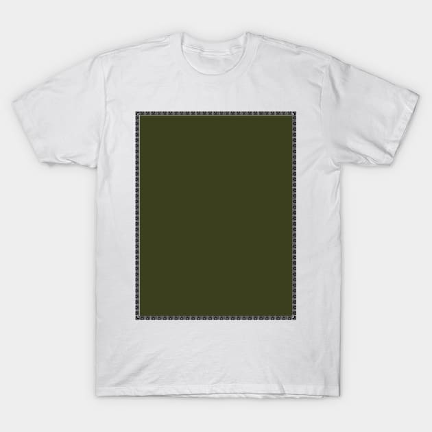 Green Square T-Shirt by TriForceDesign